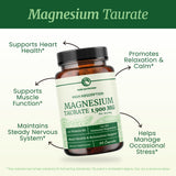 Nobi Nutrition Magnesium Taurate supplement capsules close-up