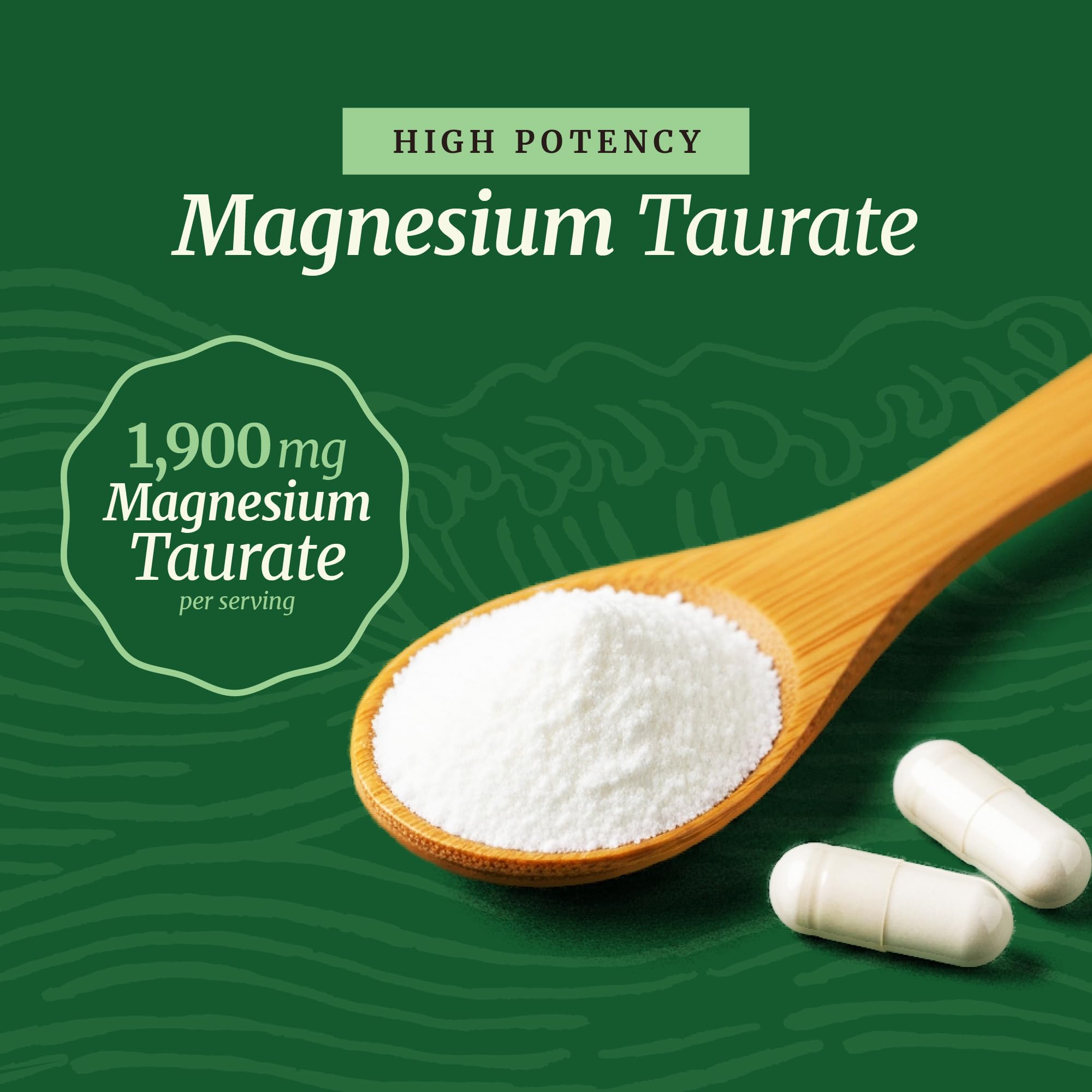 Nobi Nutrition Magnesium Taurate supplement ingredients list