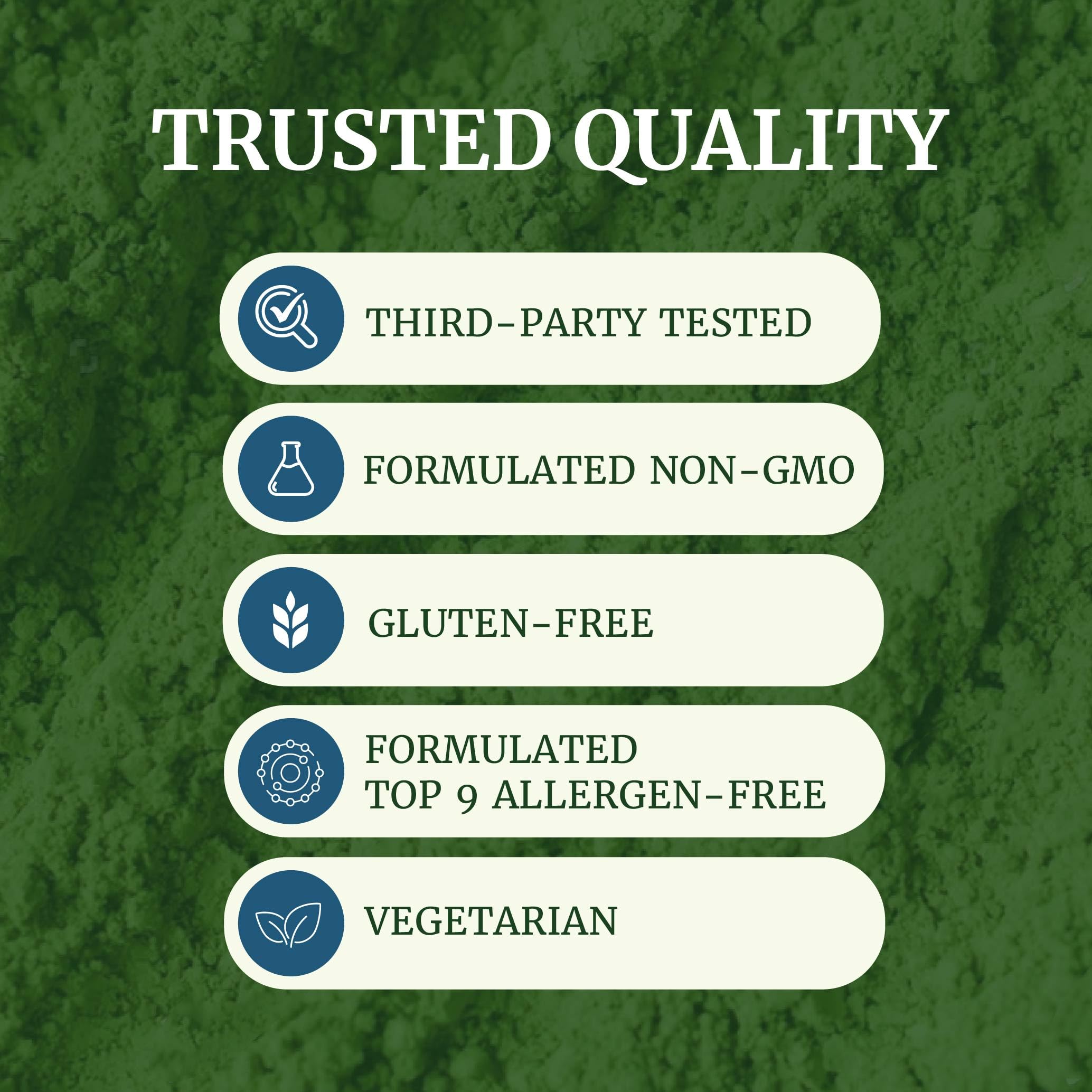 Nobi Nutrition Moringa Pure Capsules 5000mg ingredients list