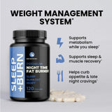 Nobi Nutrition Night Time Fat Burner capsules close-up of capsules