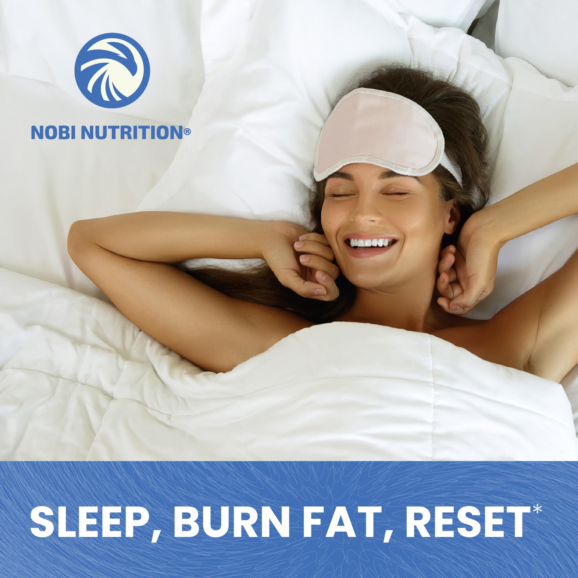 Nobi Nutrition Night Time Fat Burner capsules packaging details