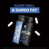 Nobi Nutrition Night Time Fat Burner Capsules packaging opened with capsules visible