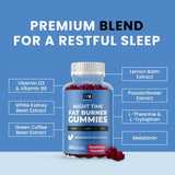 Nobi Nutrition Night Time Fat Burner Gummies on a table