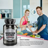 Noble Nature Magnesium Glycinate Capsules with measuring spoon