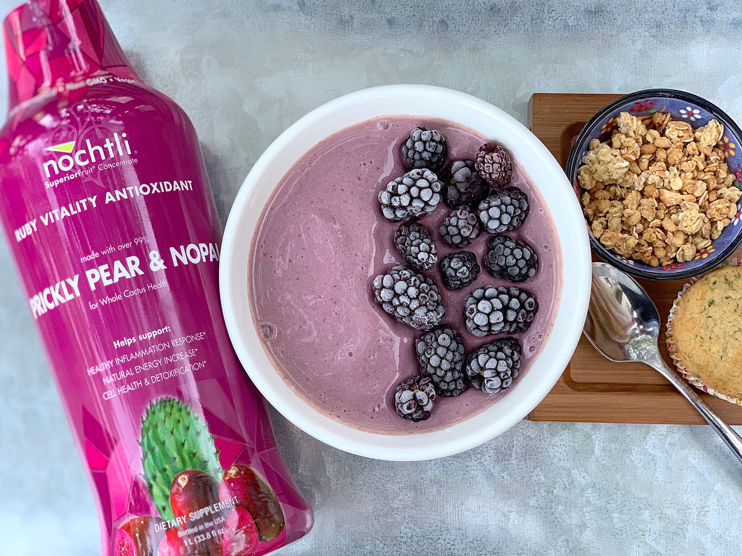 Nochtli Prickly Pear and Nopal Supplement ingredients list
