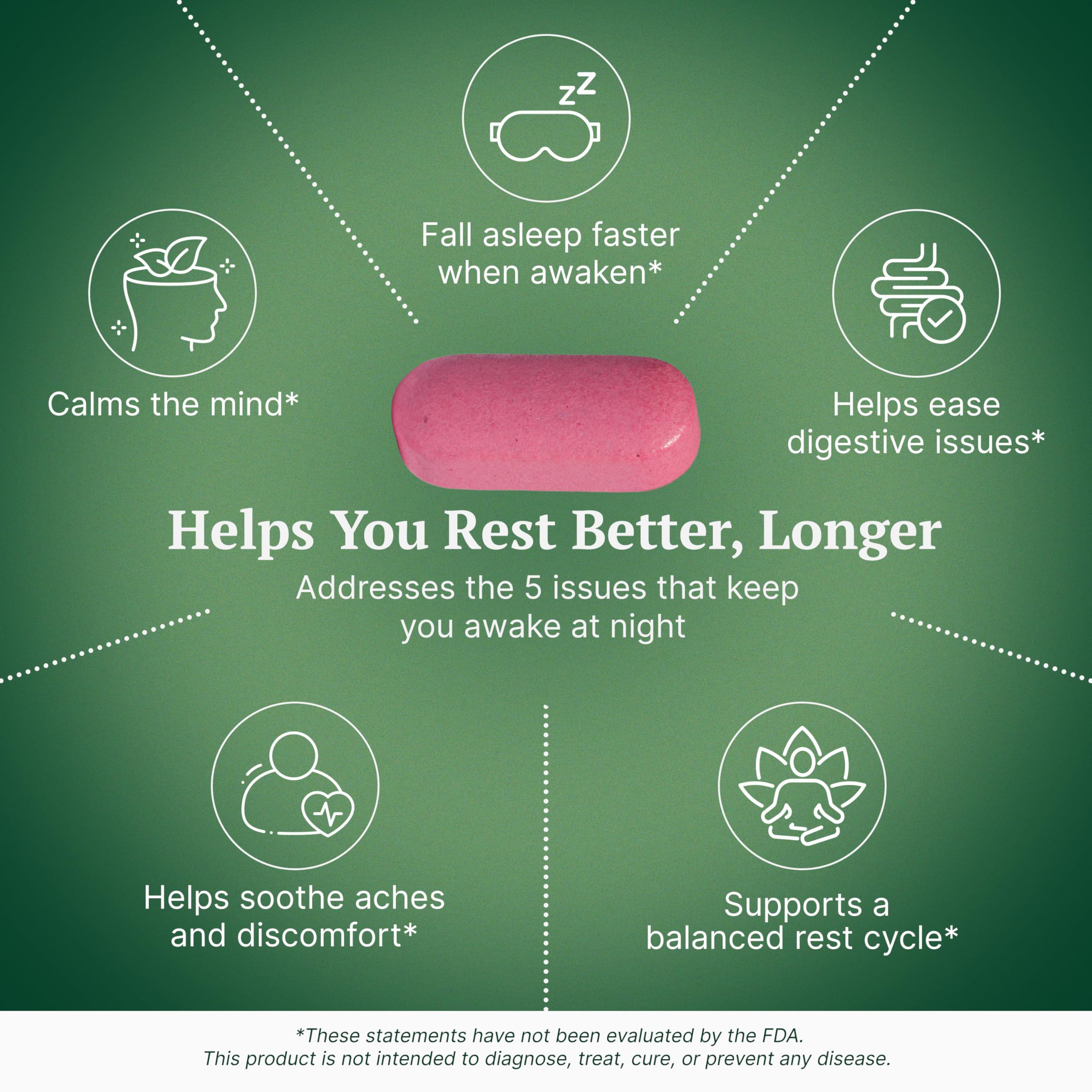 NoctoPlex Sleep Aid capsule close-up