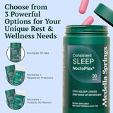 NoctoPlex Sleep Aid displayed on a wooden table