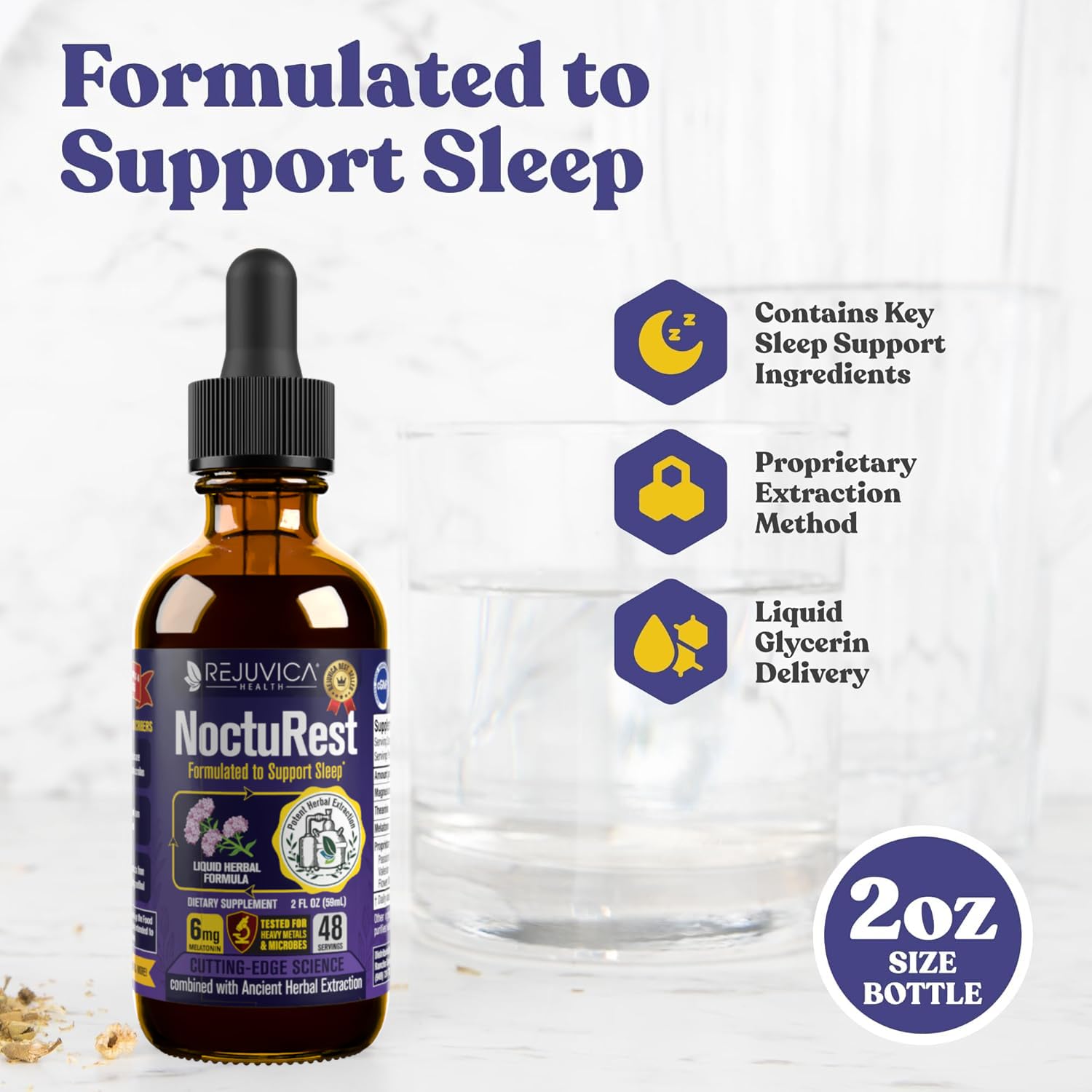 NoctuRest Natural Sleep Aid packaging