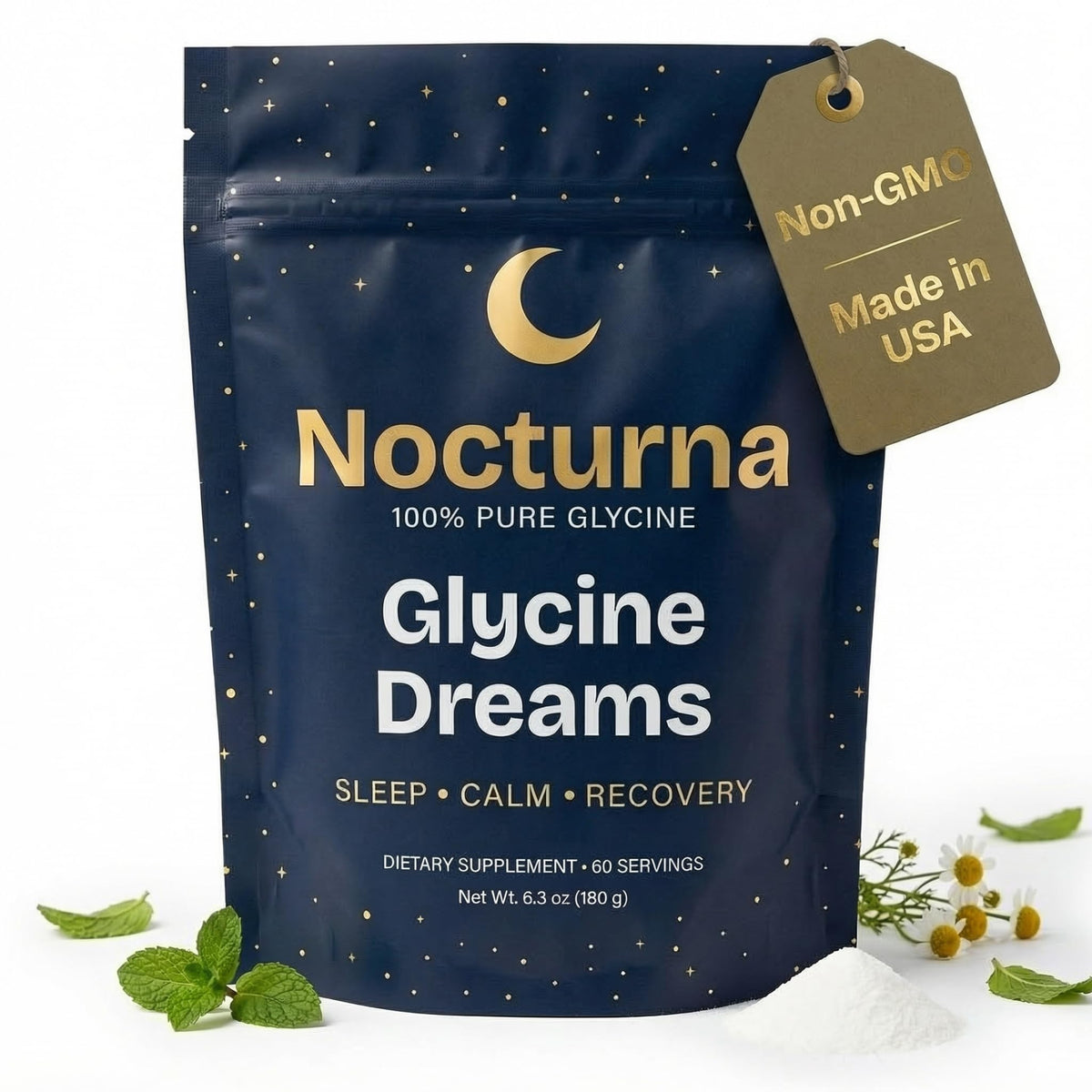 Nocturna Glycine Dreams Powder 100% Pure 179g front view