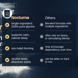 Nocturna Glycine Dreams Powder label close-up