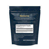Nocturna Glycine Dreams Powder mixed in a glass of water