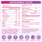 Nokuba Collagen Coffee Creamer 508g with ingredients