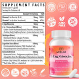 Nokuba Daily Wellness Capsules in a hand for size reference