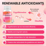 Nokuba Ergothioneine Supplement capsules in a hand