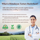 Nokuba Quercetin Supplement with Himalayan Tartary Buckwheat background
