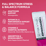 Noobru Better Than Ashwagandha supplement ingredients list
