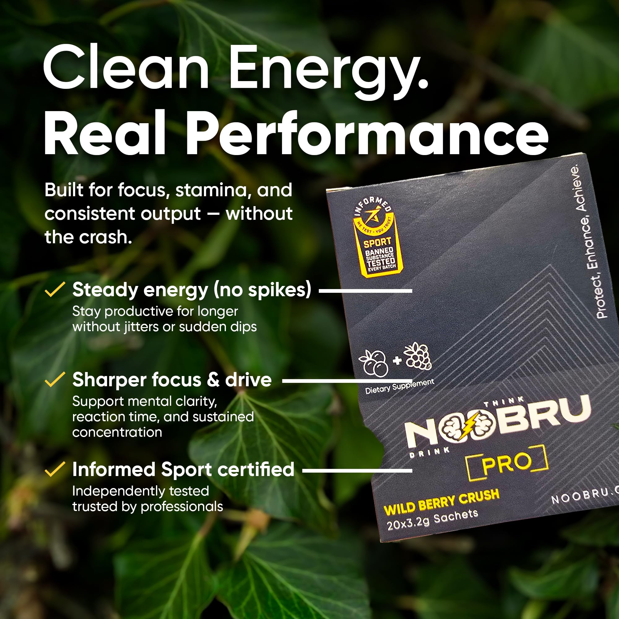 Noobru Pro Blended Vitamin & Mineral Supplement capsule close-up
