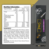 Noobru Pro Blended Vitamin & Mineral Supplement side view