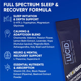 Noobru Sleep Supplement Capsules opened bottle showcasing capsules