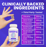 NOOCEPTIN Focus & Clarity Supplement ingredients list