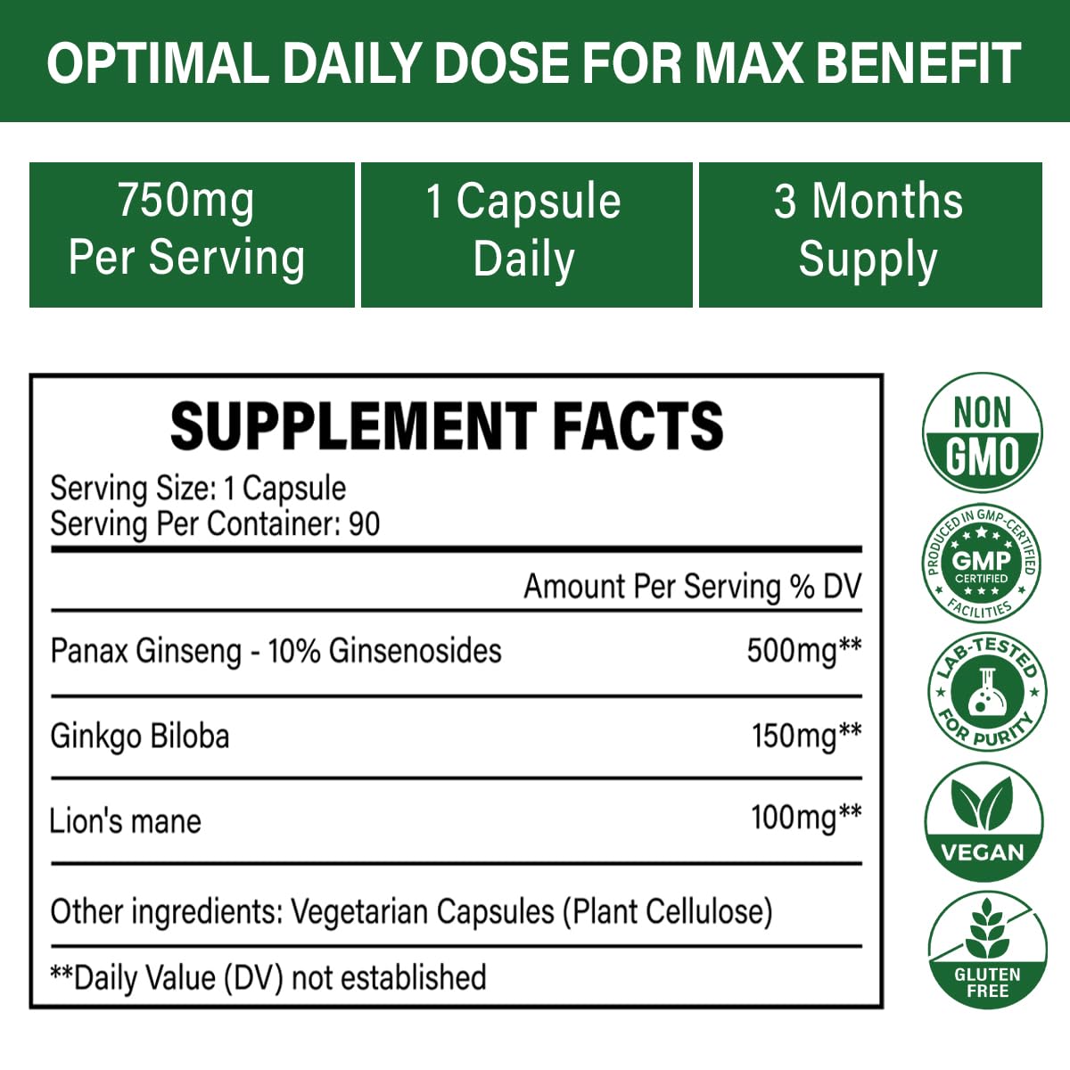 NooHerbal Nature Ginseng Supplement in a lifestyle setting