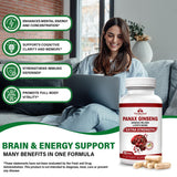 NooHerbal Nature Ginseng Supplement with a measuring spoon