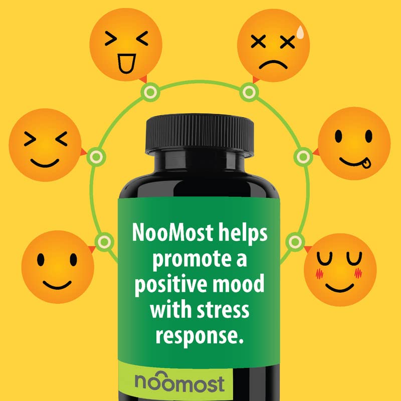 NooMost 5-HTP supplement with measuring spoon