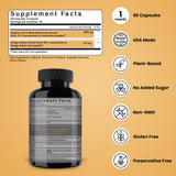 NooMost Lion's Mane Mushroom Supplement lifestyle scene with a glass of water
