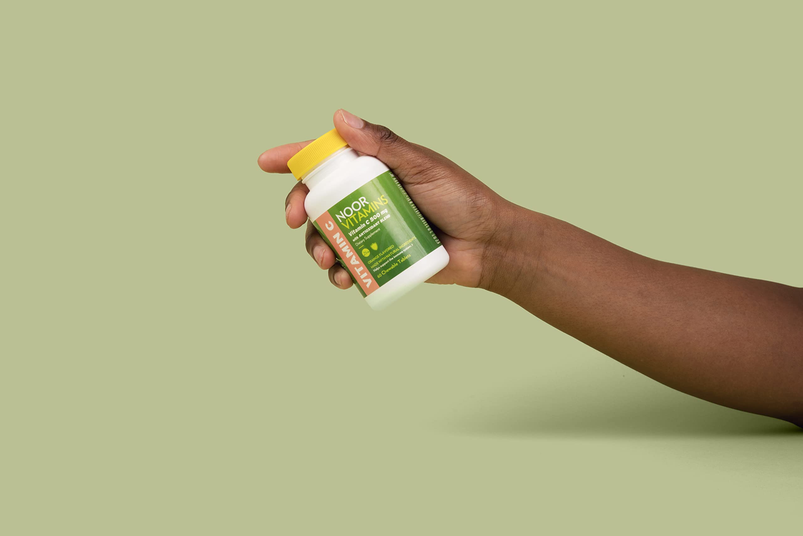 Noor Vitamins Vitamin C chewable tablets orange flavour