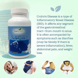 NoorHerbals SedaCrohn Herbal Supplement 181g lifestyle scene