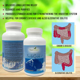 NoorHerbals SedaCrohn Herbal Supplement 181g packaging
