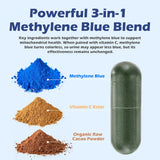 Nootlyn Methylene Blue Capsules 15mg bottle with label