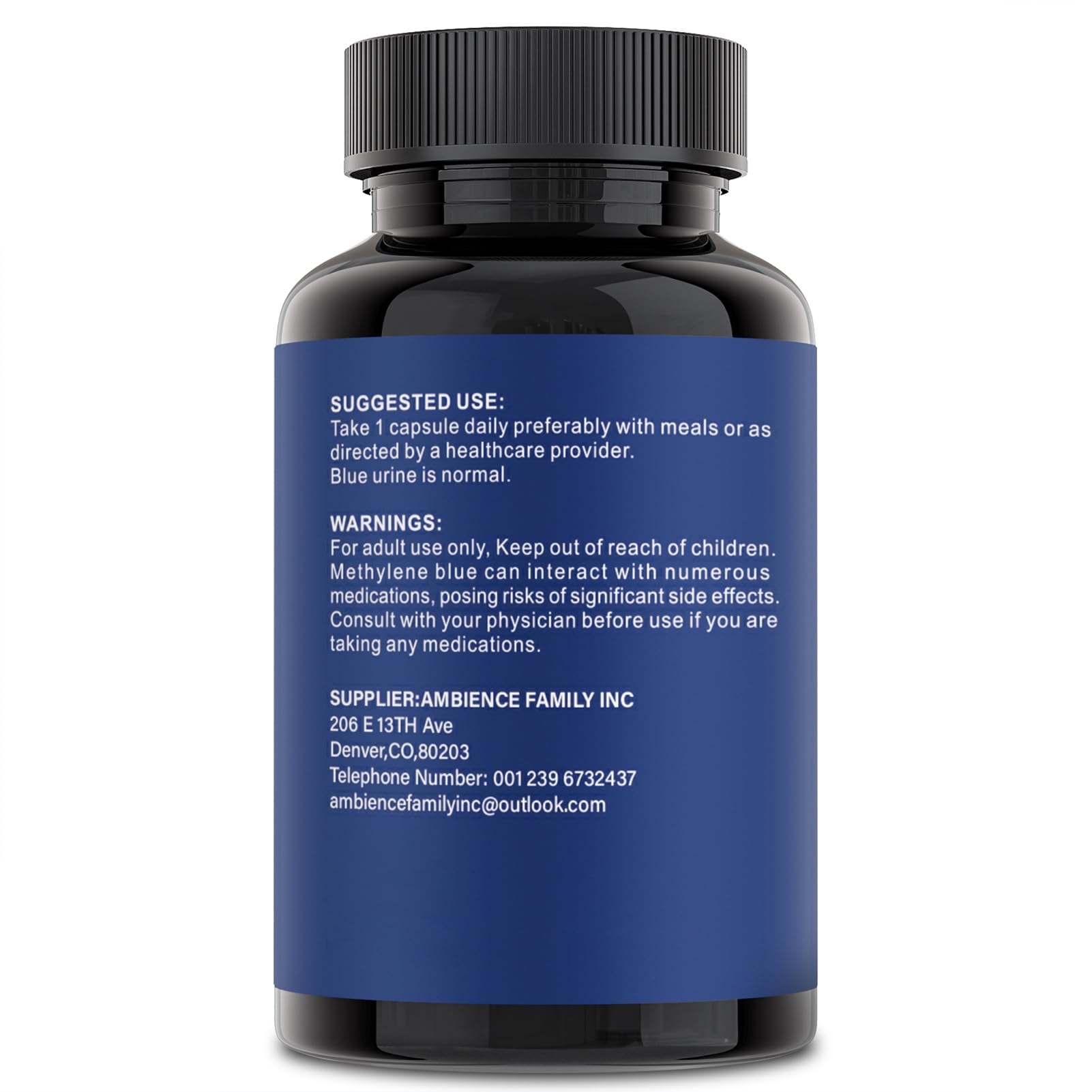 Nootlyn Methylene Blue Capsules 15mg packaging display