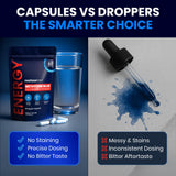 Nootose Labs Methylene Blue + L-Theanine Capsules on a wooden table