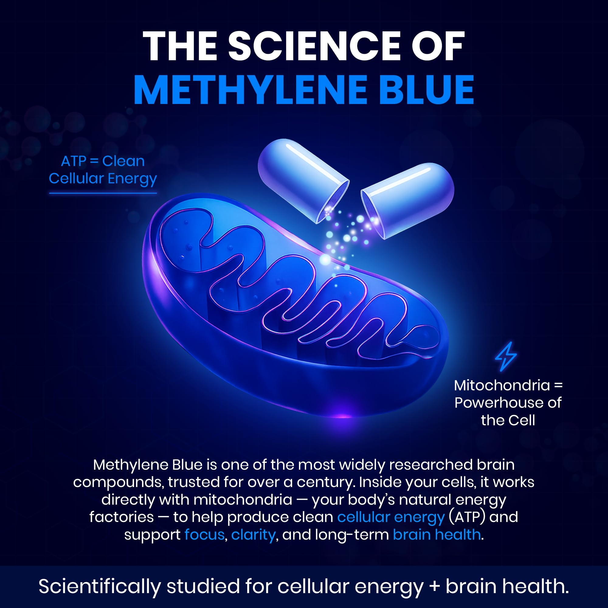 Nootose Labs Methylene Blue + L-Theanine Capsules packaging