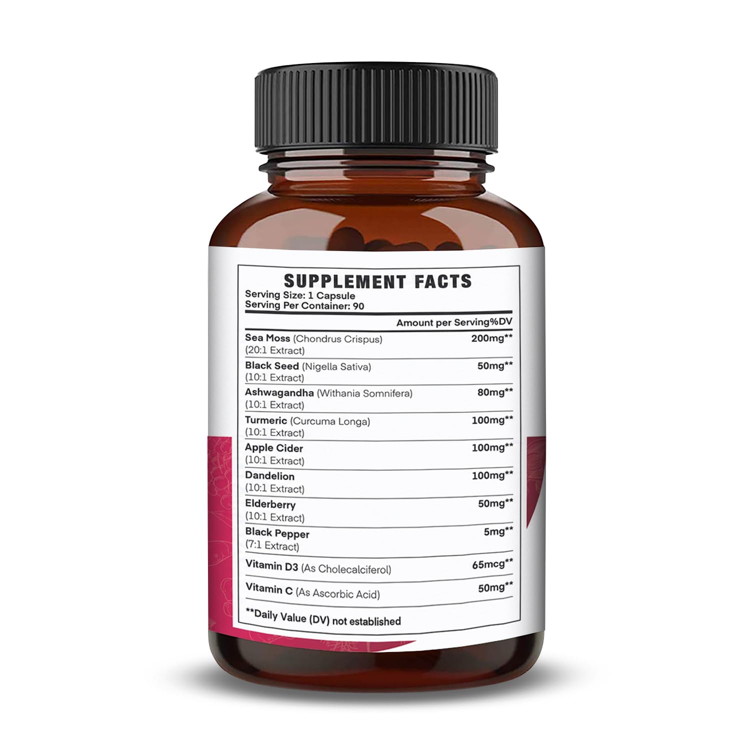 Nootrilabs Naturals Blended Vitamin & Mineral Supplement side view