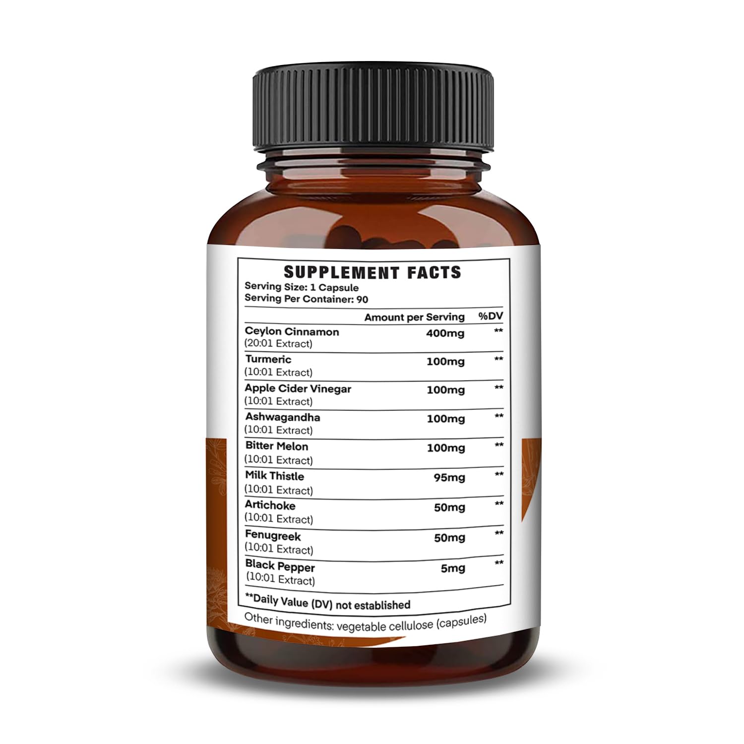 Nootrilabs Naturals Cinnamon Supplement bottle with label
