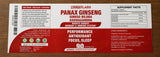 Nootrilabs Naturals Panax Ginseng + Ginkgo Biloba + Ashwagandha supplement packaging