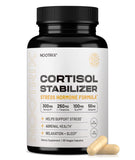 Nootrix Cortisol Stabilizer front view with label and capsules