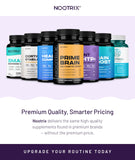 Nootrix Organic 5-HTP+ supplement bottle with measuring spoon
