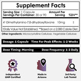 Nootropics Depot 4’-DMA-7,8-DHF Capsules 10mg side view