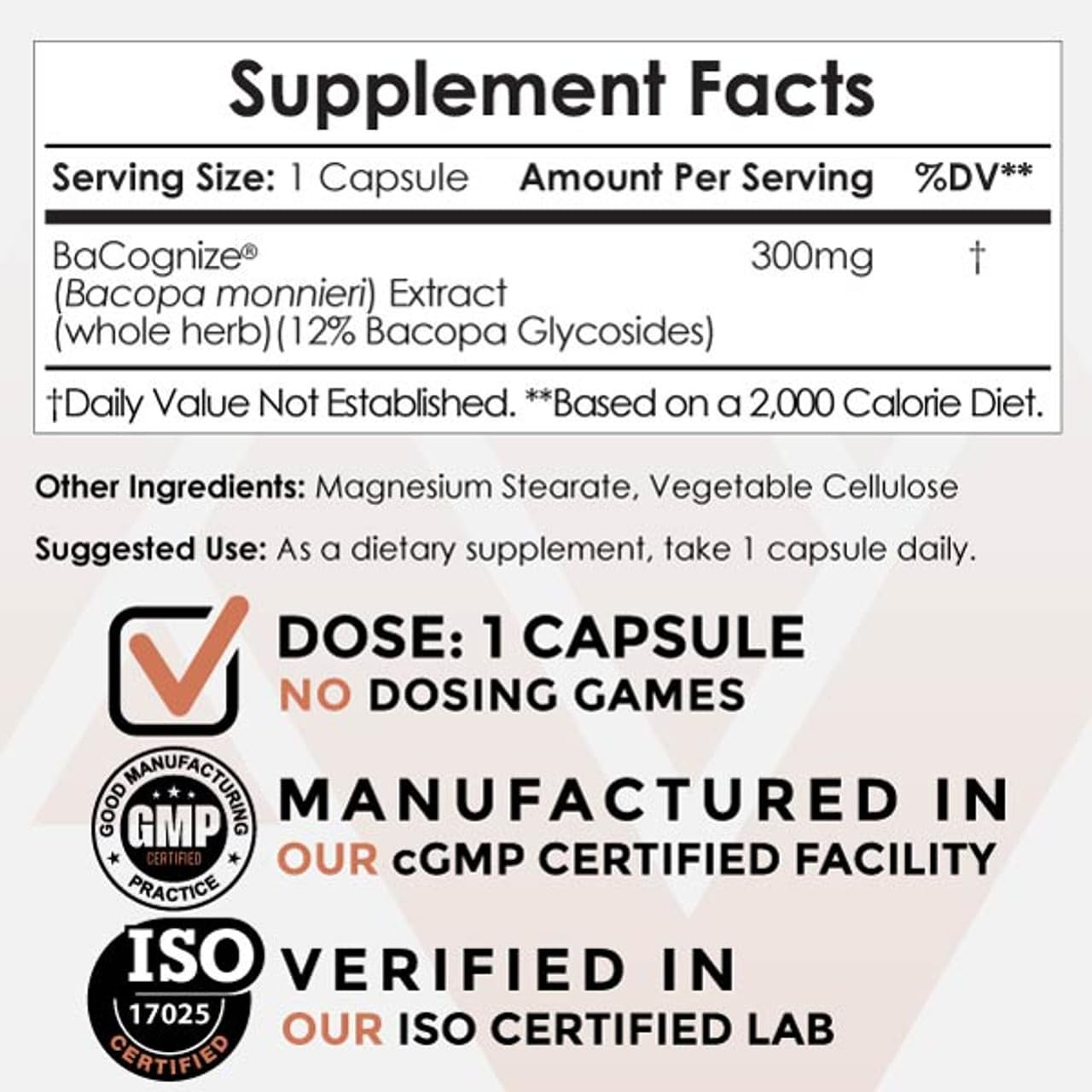 Nootropics Depot 5-HTP supplement 160g capsule bottle side view