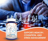 Nootropics Depot 5-HTP supplement capsules close-up