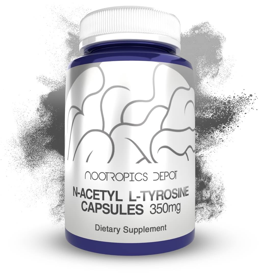 Nootropics Depot Acetyl-L-Carnitine 82g supplement front view