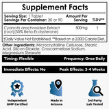 Nootropics Depot Beta-Ecdysterone 50% Extract ingredients list