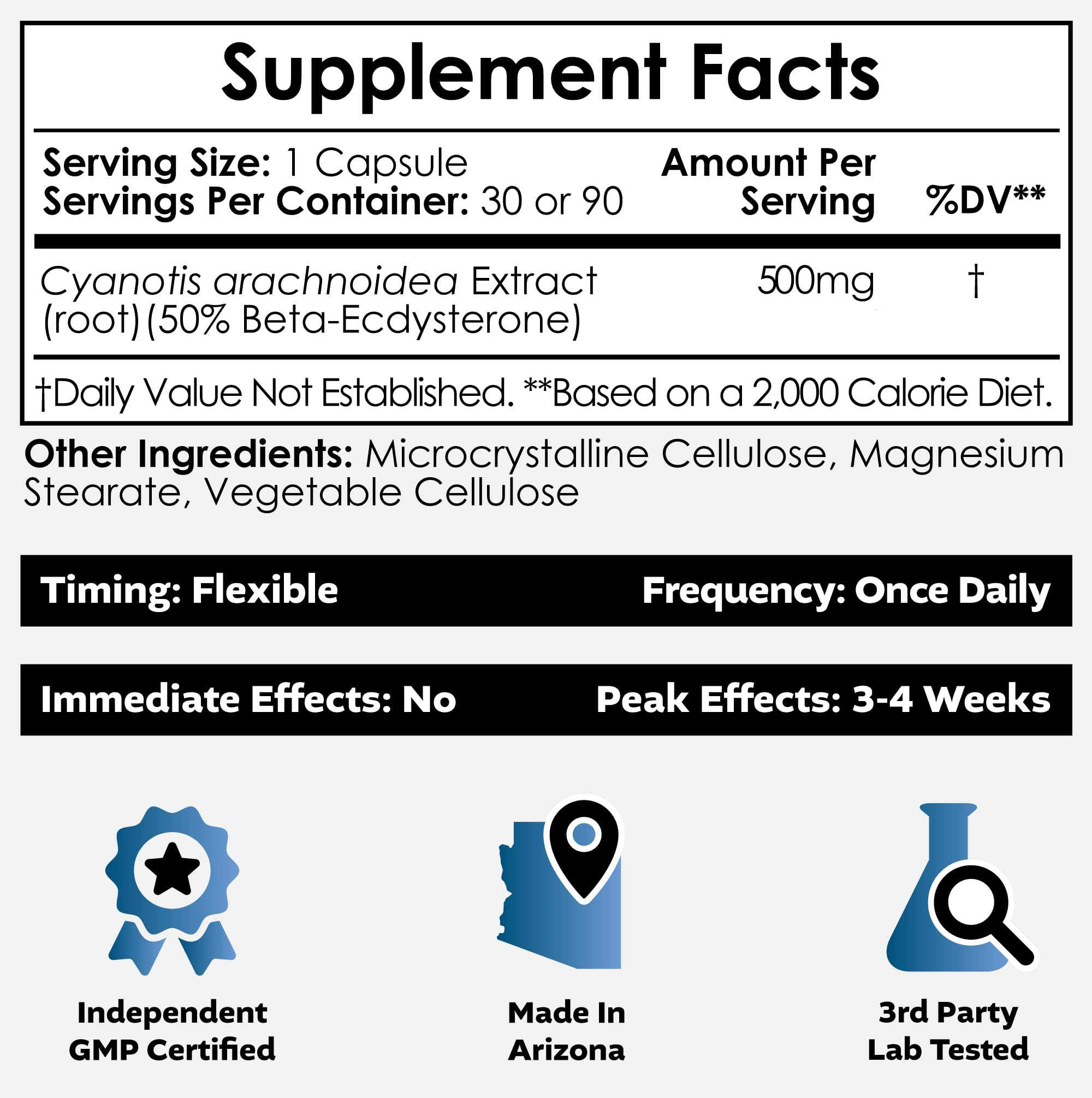 Nootropics Depot Beta-Ecdysterone 50% Extract packaging