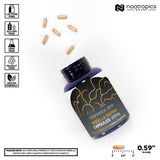 Nootropics Depot Black Seed Oil Capsules 5% Standardised side view