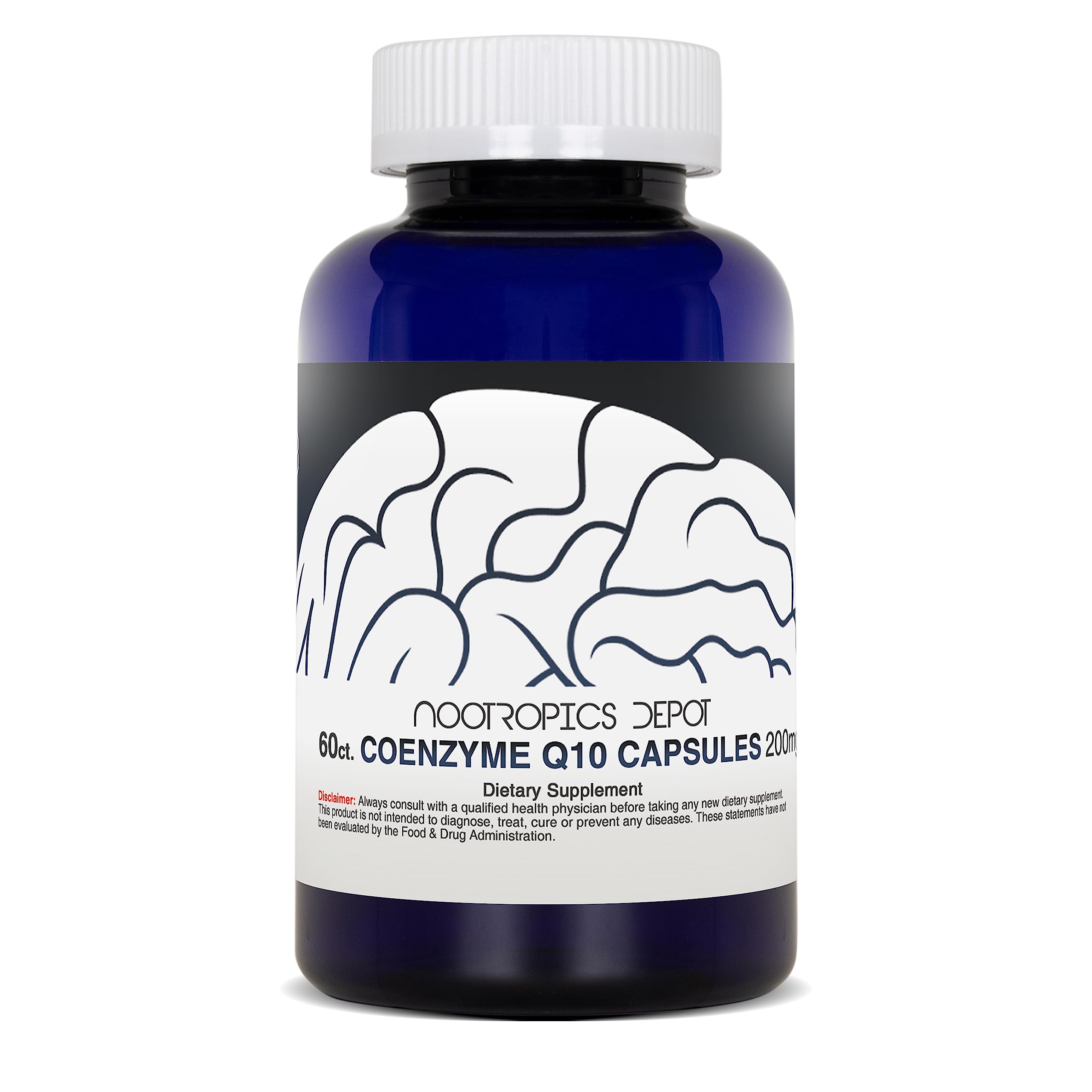 Nootropics Depot CoQ10 Supplement 59g packaging