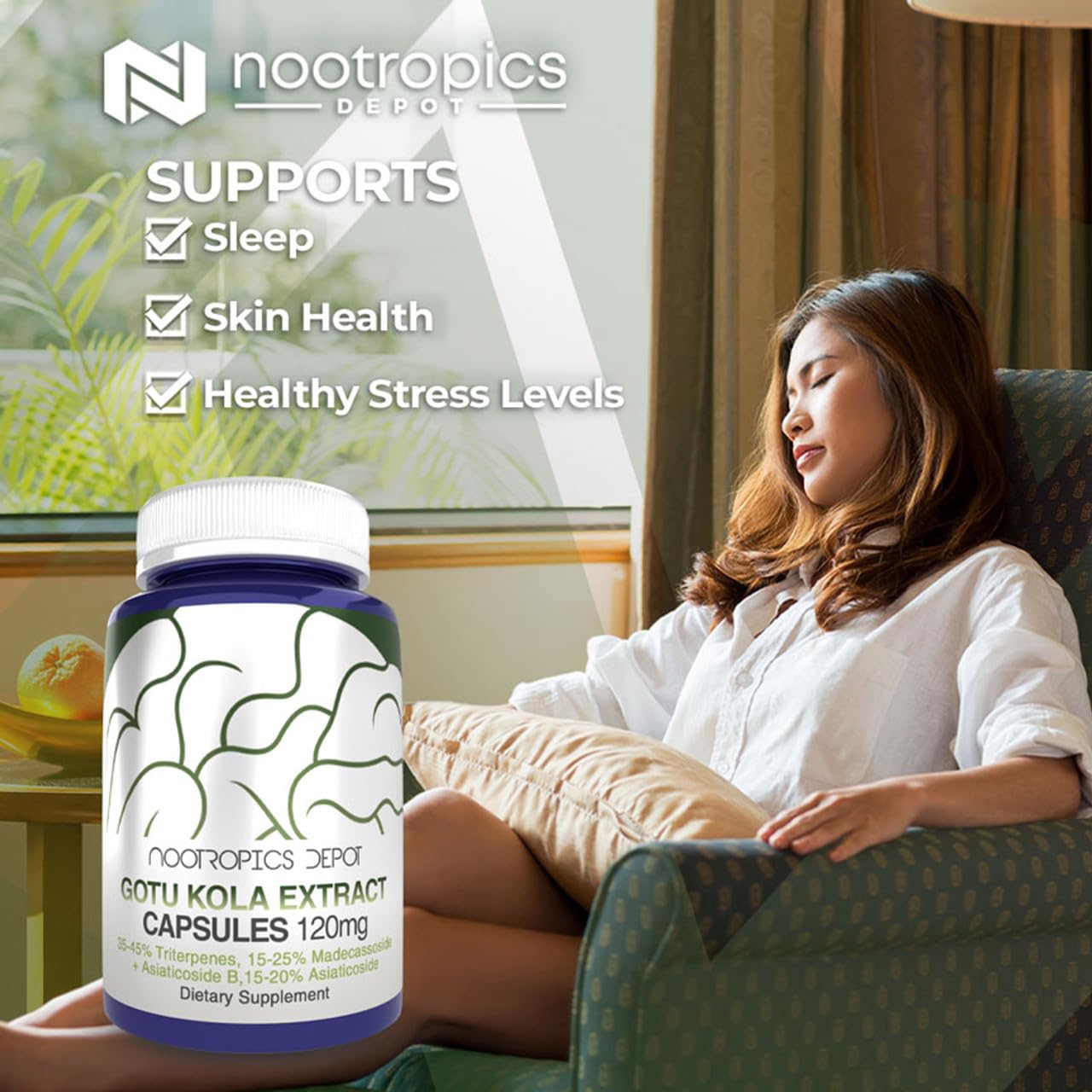 Nootropics Depot Gotu Kola Supplement ingredients list