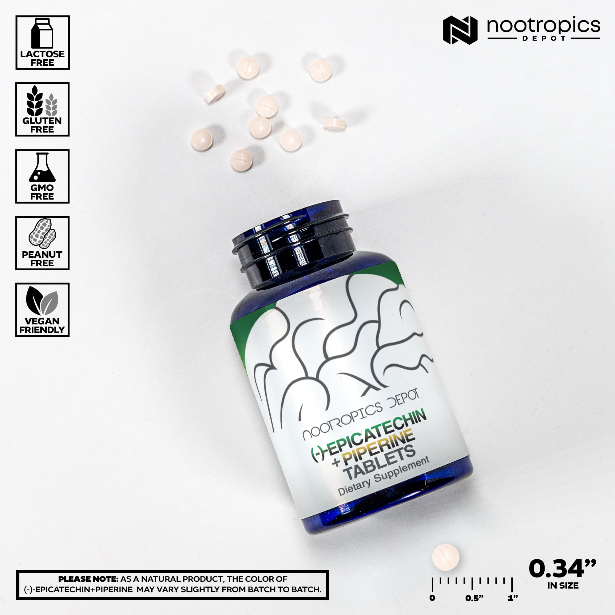 Nootropics Depot Green Tea Extract capsule format